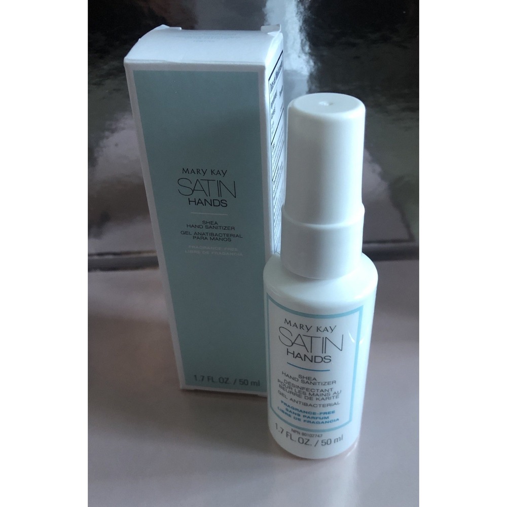 Mary Kay Satin Hands Shea Hand Sanitizer Discontinued NOS 6/23